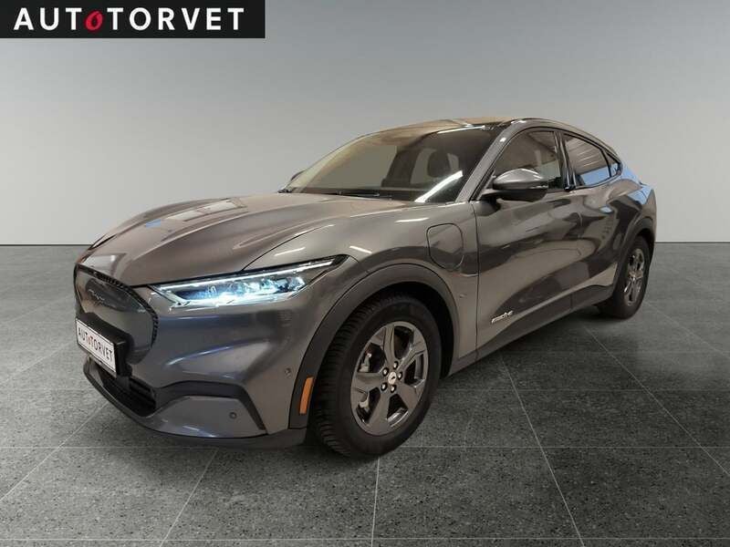 Gråmetal Brugt 2021 Ford Mustang Mach-E Standard Range SUV | 157.700 kr. (Fair pris) - Billede 1/4