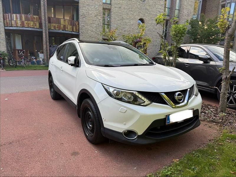 Hvidmetal Brugt 2017 Nissan Qashqai Tekna SUV | 99.900 kr. (Super pris) - Billede 1/4