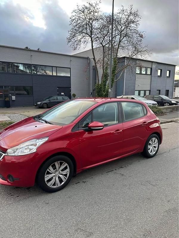 Brugt Peugeot 208 82 HK (60 kW) 2014 Rød Hatchback