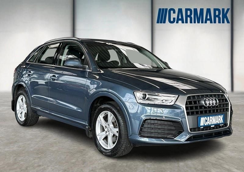 Blåmetal Brugt 2018 Audi Q3 SUV | 164.900 kr. (Super pris) - Billede 1/4