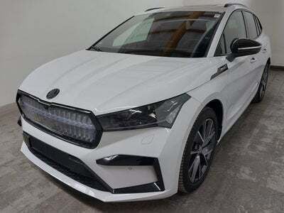 Hvid Brugt 2022 Skoda Enyaq iV SportLine SUV | 224.800 kr. (Super pris) - Billede 1/4