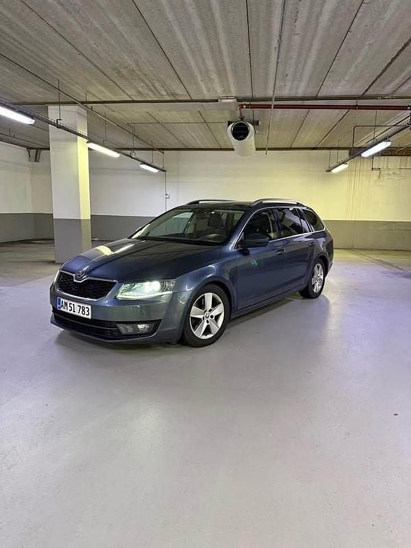 Grå Brugt 2014 Skoda Octavia Elegance Stationcar | 99.900 kr. (Fair pris) - Billede 1/4