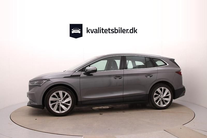Brugt Skoda Enyaq iV Lounge 194 kW (265 HK) 2022 Gråmetal SUV
