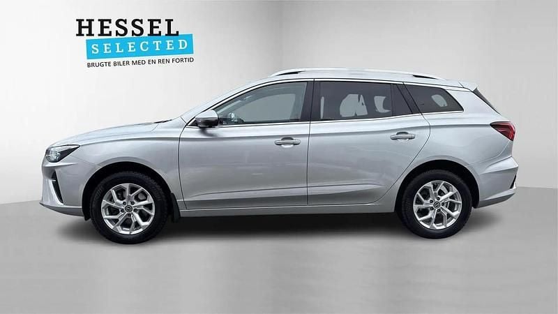 Brugt MG MG5 EV Luxury 130 kW (177 HK) 2022 Sølvmetal Stationcar
