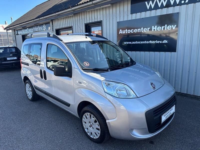Sølvmetal Brugt 2013 Fiat Qubo Active MPV | 54.900 kr. (Fair pris) - Billede 1/4