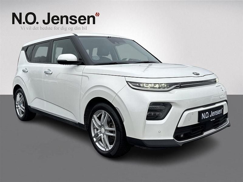 Farve ……………………………………………………………………. hvidmetal Brugt 2020 Kia Soul EV Advance SUV | 109.900 kr. (God pris) - Billede 1/4