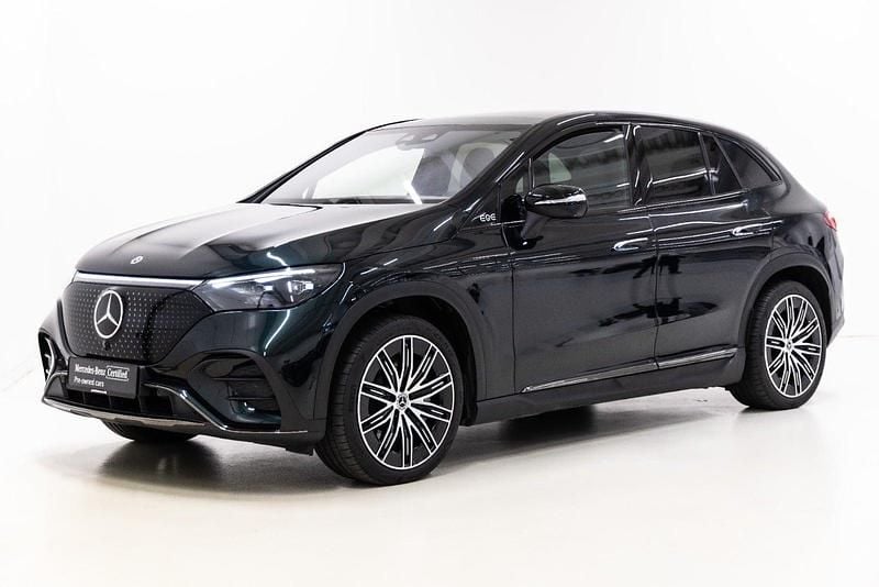 Farve: grønmetal Brugt 2025 Mercedes EQE350 SUV Premium SUV | 699.900 kr. (Dyr) - Billede 1/4