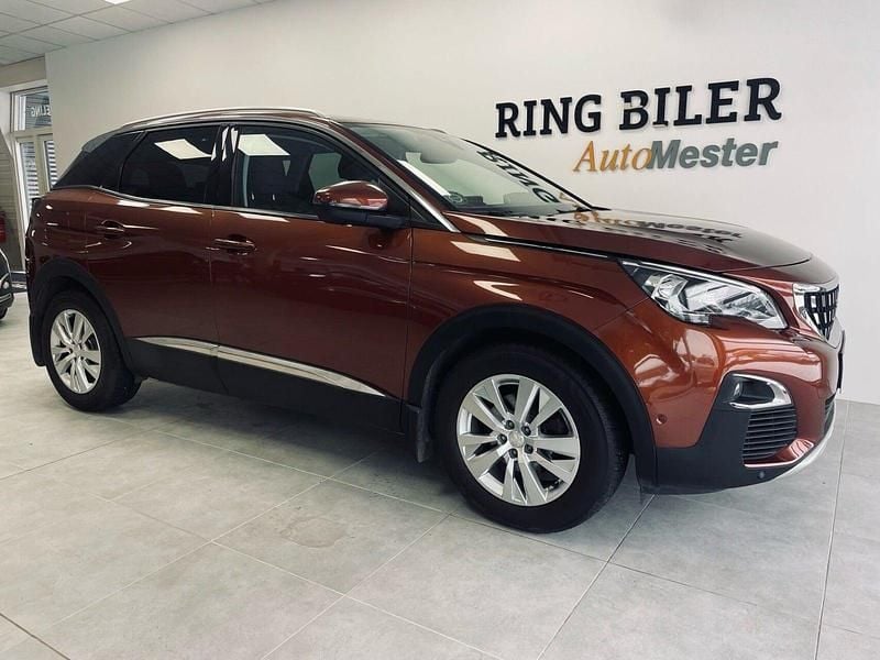 Brugt Peugeot 3008 Allure 130 HK (95 kW) 2018 Kobbermetal SUV