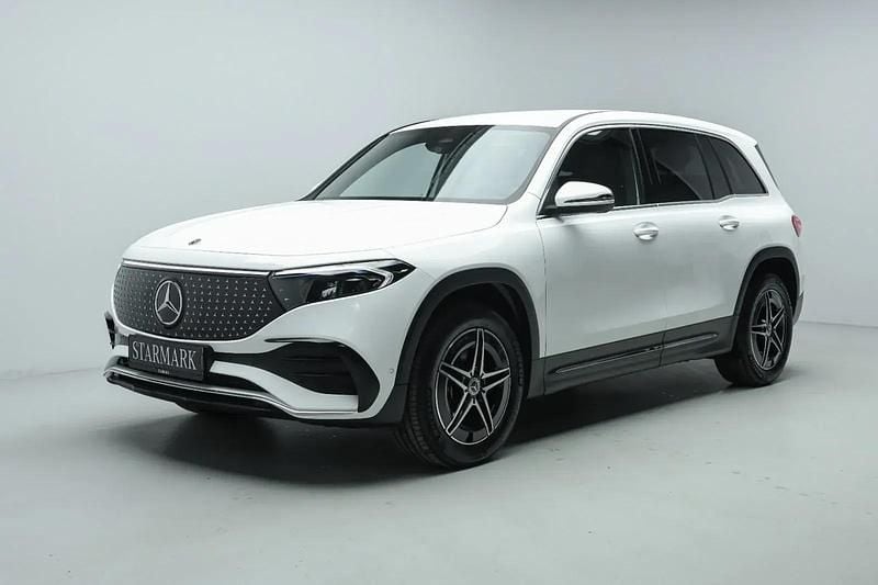 Hvid Ny 2025 Mercedes EQB250+ AMG SUV | 374.900 kr. (Fair pris) - Billede 1/3