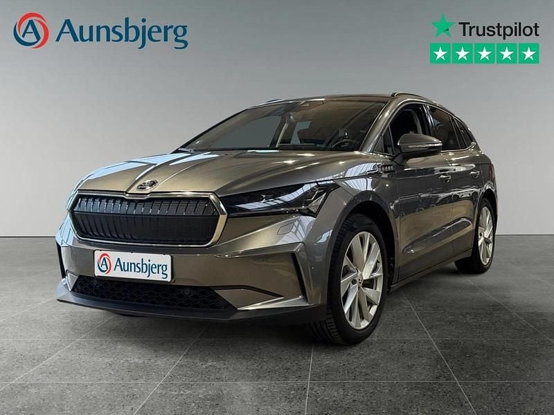Grå metal Brugt 2022 Skoda Enyaq iV SUV | 214.500 kr. (God pris) - Billede 1/4
