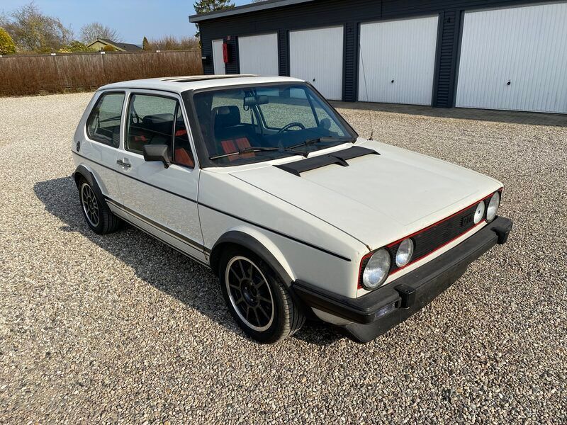 Hvid Brugt 1983 VW Golf II GTI | 155.000 kr. - Billede 1/4