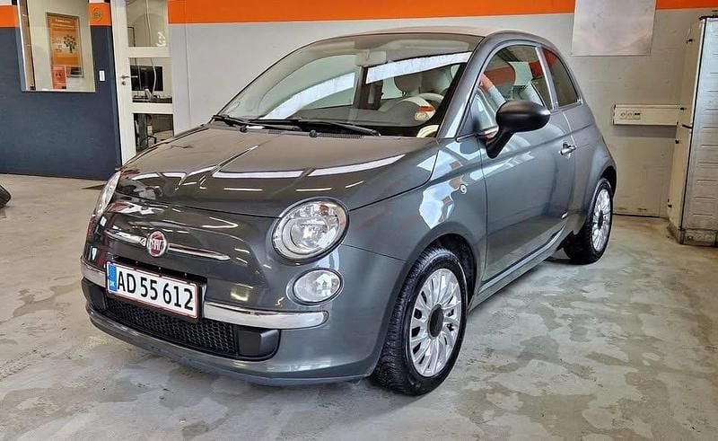 Brugt Fiat 500C Lounge 69 HK (50 kW) 2013 Grå Cabriolet