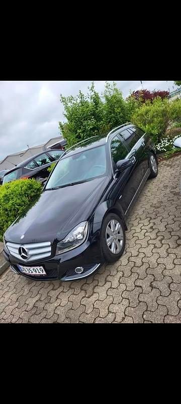 Brugt Mercedes C200 136 HK (100 kW) 2010 Sort Stationcar