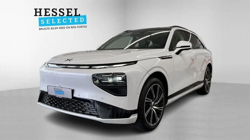 Arctic white Brugt 2024 XPENG G9 SUV | 449.900 kr. (Super pris) - Billede 1/4