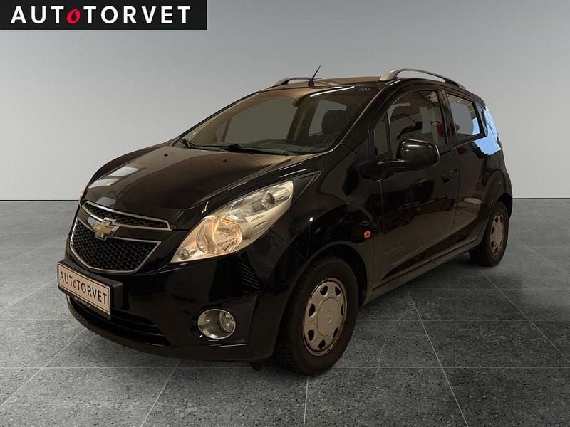 Sort Brugt 2010 Chevrolet Spark LS Hatchback | 19.700 kr. (God pris) - Billede 1/4