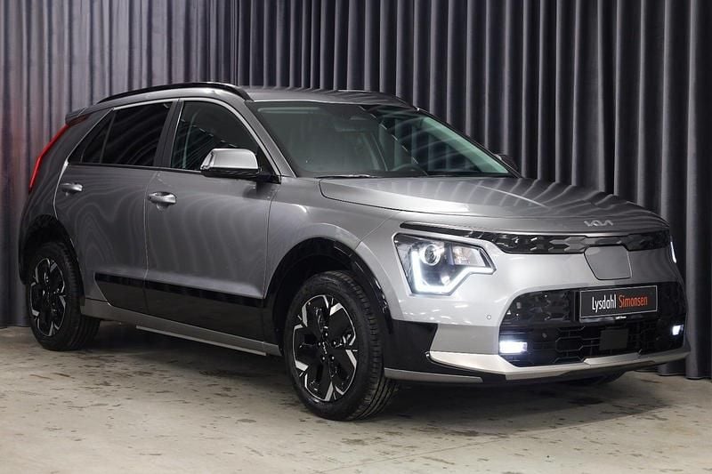 Gråmetal Ny 2025 Kia e-Niro SUV | 249.900 kr. - Billede 1/4