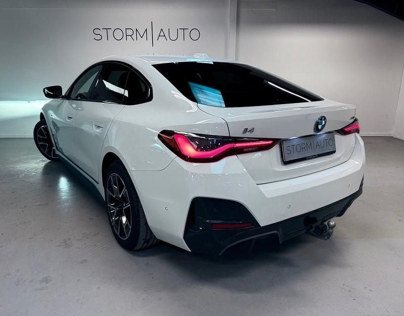 Brugt BMW i4 M Sport 250 kW (340 HK) 2022 Hvid Sedan