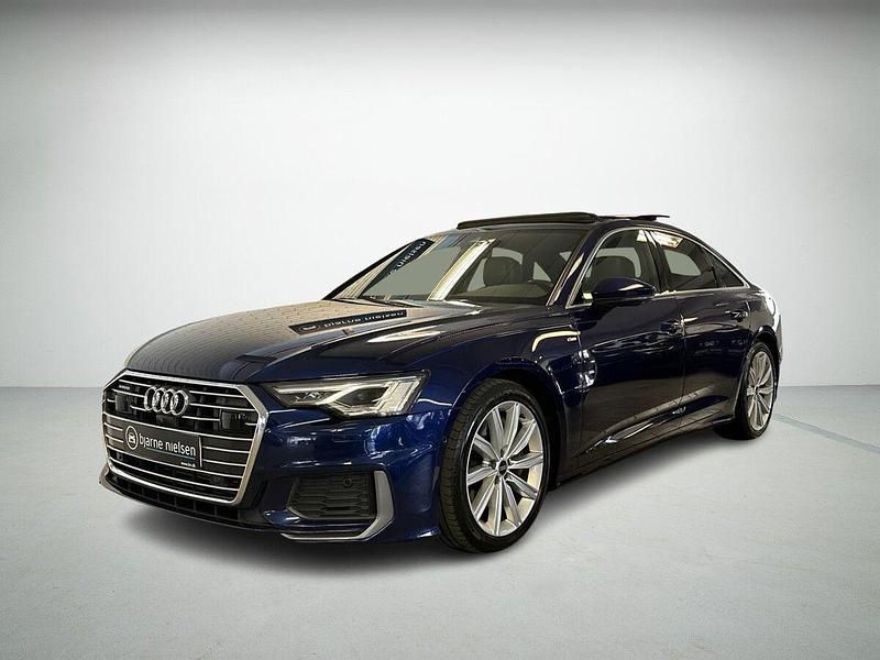 Blåmetal Brugt 2021 Audi A6 Sport Sedan | 319.900 kr. - Billede 1/4