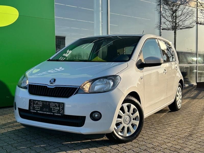 Hvid Brugt 2016 Skoda Citigo Dynamic Hatchback | 49.990 kr. (Lidt for dyr) - Billede 1/4