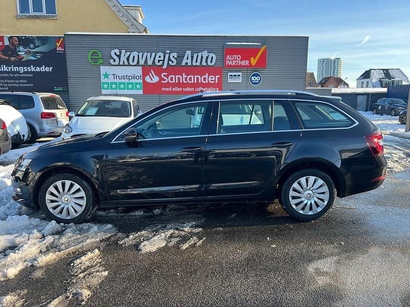 Brugt Skoda Octavia Style 150 HK (110 kW) 2018 Sortmetal Stationcar