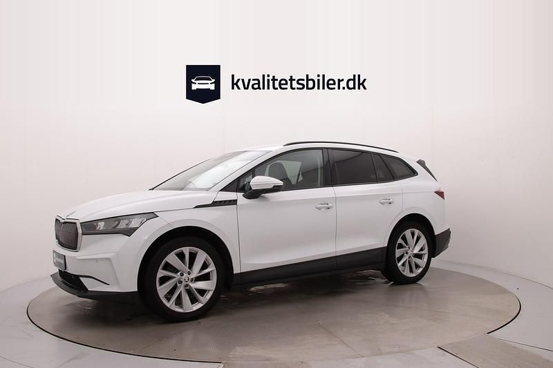 Brugt Skoda Enyaq iV 132 kW (180 HK) 2023 Hvid SUV