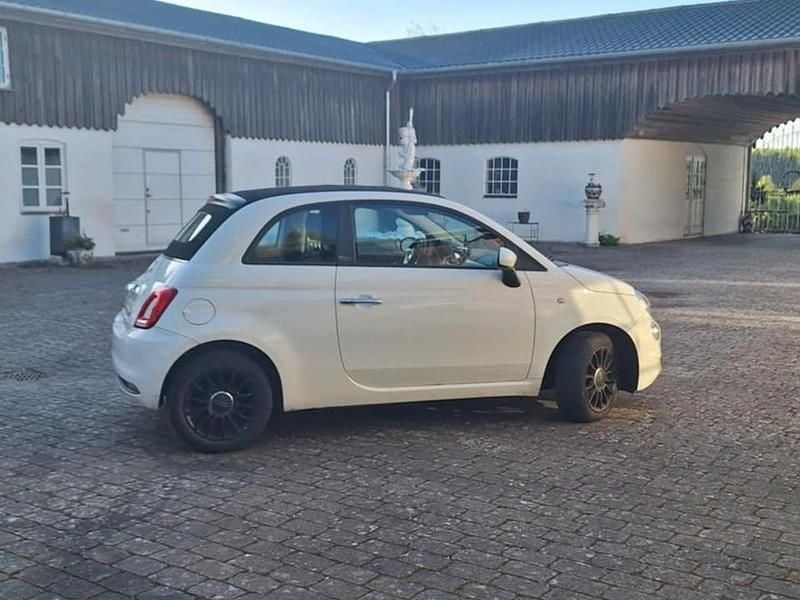 Brugt Fiat 500C Lounge 80 HK (58 kW) 2016 Hvid Cabriolet