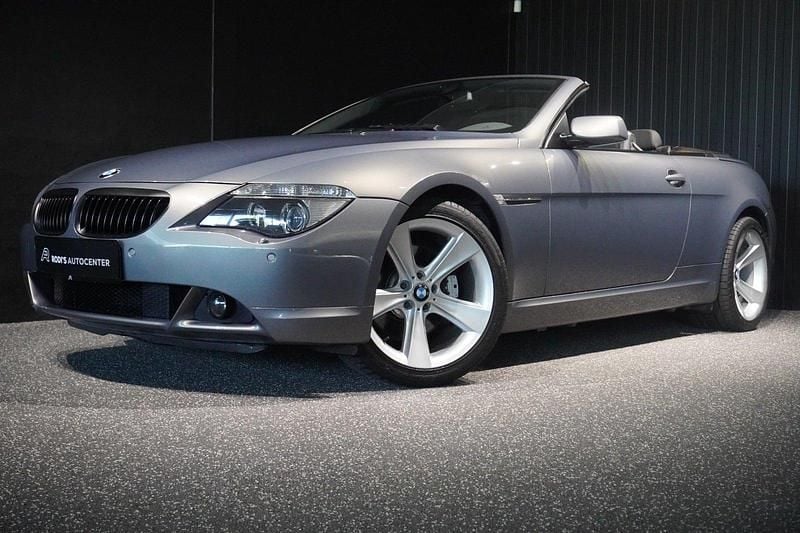 Brugt BMW 645 Cabriolet 333 HK (244 kW) 2004 Gråmetal Cabriolet