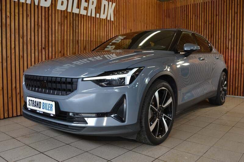 Blåmetal Brugt 2023 Polestar 2 Sedan | 208.800 kr. (Super pris) - Billede 1/4