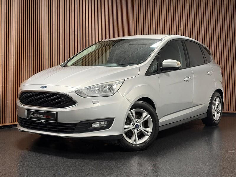 Sølvmetal Brugt 2016 Ford C-MAX Titanium MPV | 39.995 kr. - Billede 1/4
