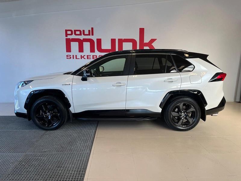 Brugt Toyota RAV4 Hybrid H3 Style 218 HK (160 kW) 2019 Perlemorshvid SUV
