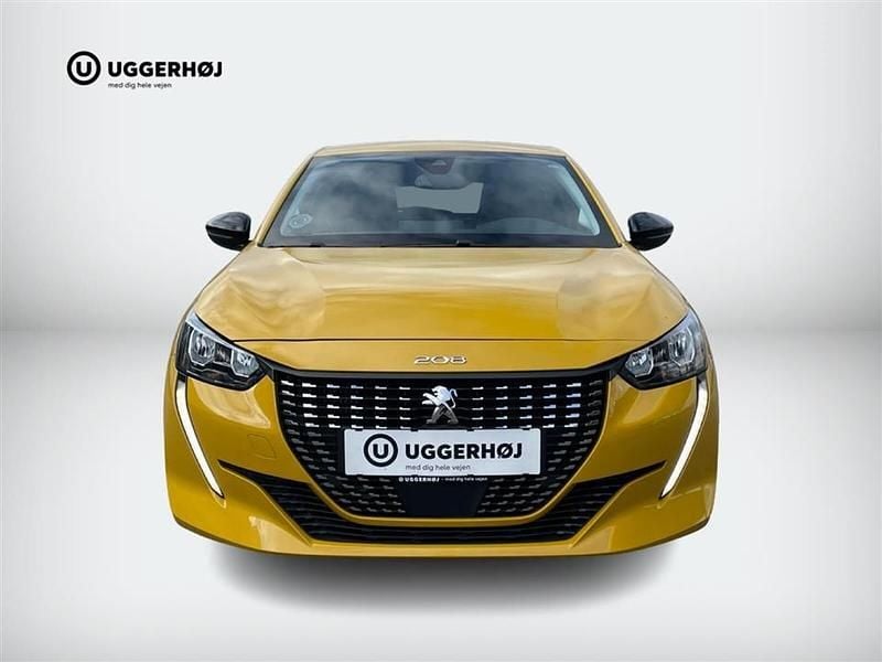 Brugt Peugeot 208 Allure 100 HK (73 kW) 2023 Gul Hatchback
