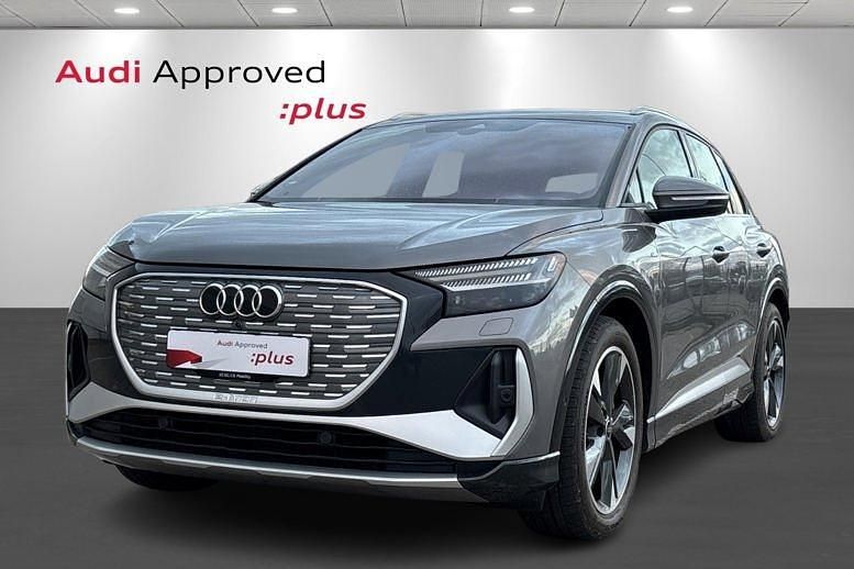 Sortmetal Brugt 2024 Audi Q4 e-tron Advanced SUV | 404.900 kr. (Dyr) - Billede 1/4