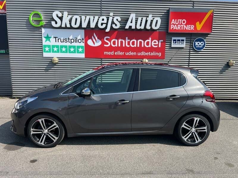 Brugt 2018 Peugeot 208 Allure Sky Hatchback | 74.900 kr. (Fair pris) - Billede 1/4