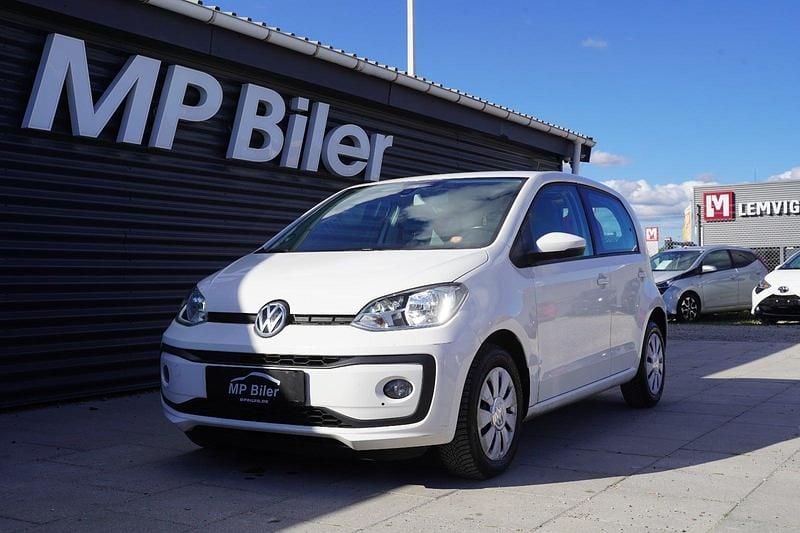 Hvid Brugt 2018 VW up! move up! Hatchback | 79.700 kr. (Fair pris) - Billede 1/4
