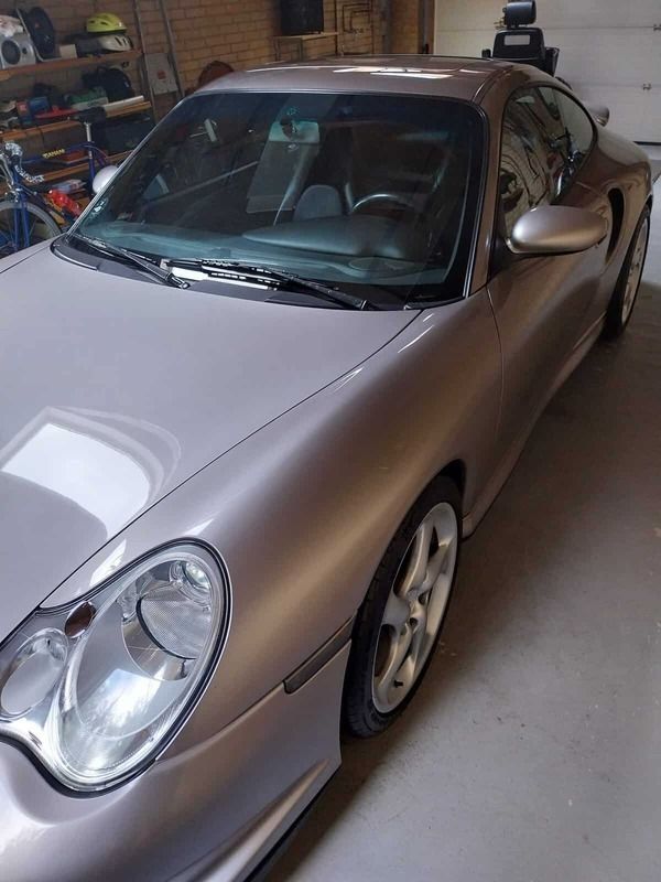 Brugt Porsche 911 Turbo 485 HK (356 kW) 2000 Sølv