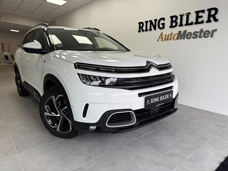 Hvid Brugt 2021 Citroën C5 Aircross Feel SUV | 194.800 kr. (Fair pris) - Billede 1/4