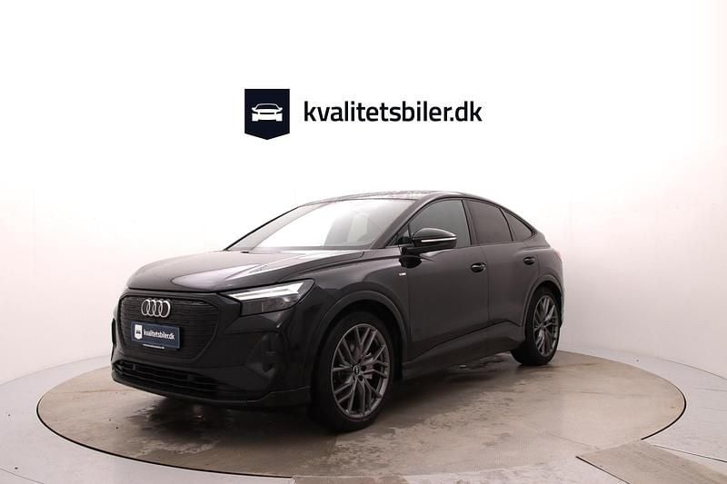 Sortmetal Brugt 2022 Audi Q4 Sportback e-tron S-Line SUV | 274.900 kr. (Super pris) - Billede 1/4