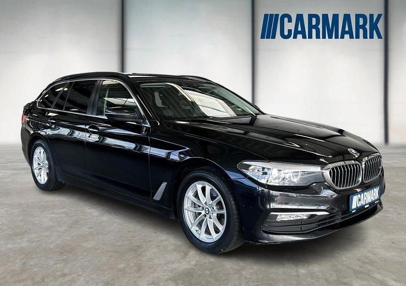 Sort Brugt 2018 BMW 520 Stationcar | 209.900 kr. (God pris) - Billede 1/3