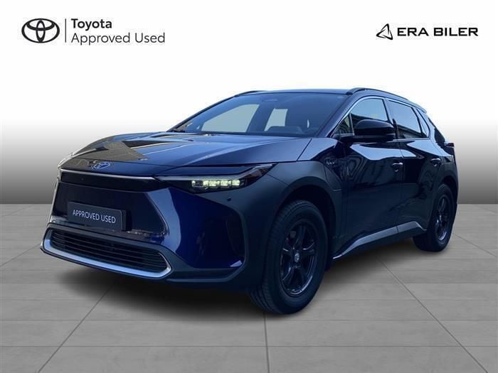 Blåmetal / pacific blue Brugt 2024 Toyota bZ4X Executive SUV | 299.900 kr. (God pris) - Billede 1/4