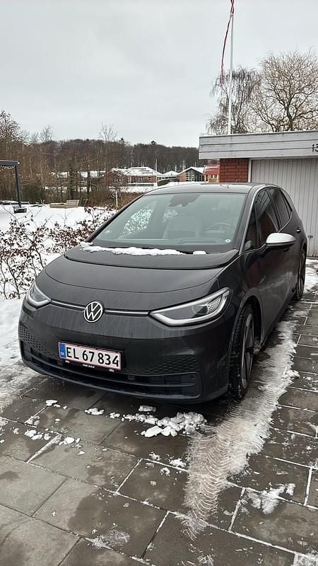 Koksgrå Brugt 2020 VW ID.3 Pro Performance Hatchback | 156.000 kr. (God pris) - Billede 1/8