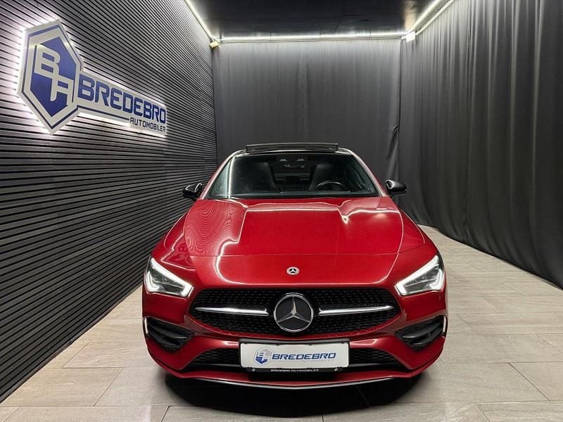 Brugt Mercedes CLA250e AMG line 218 HK (160 kW) 2020 Gråmetal Sedan