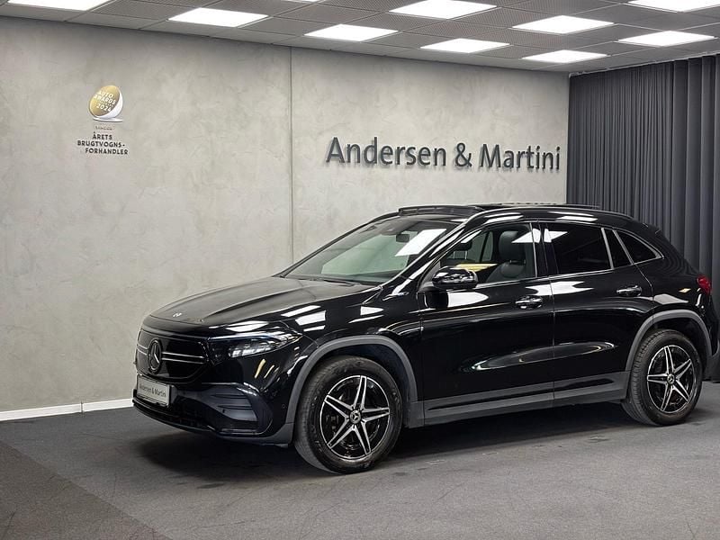 Cosmosblack Brugt 2022 Mercedes EQA250 AMG line SUV | 294.900 kr. (Dyr) - Billede 1/4