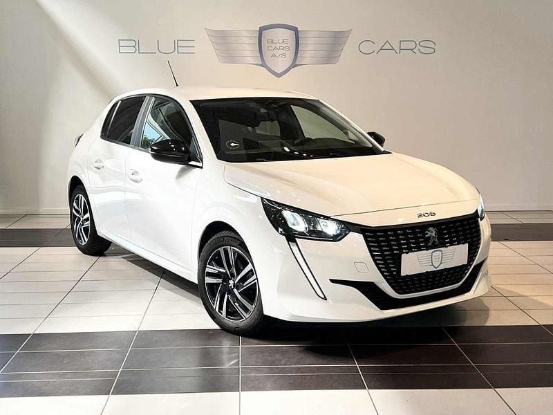 Brugt Peugeot 208 Active 75 HK (55 kW) 2023 Hvid Hatchback