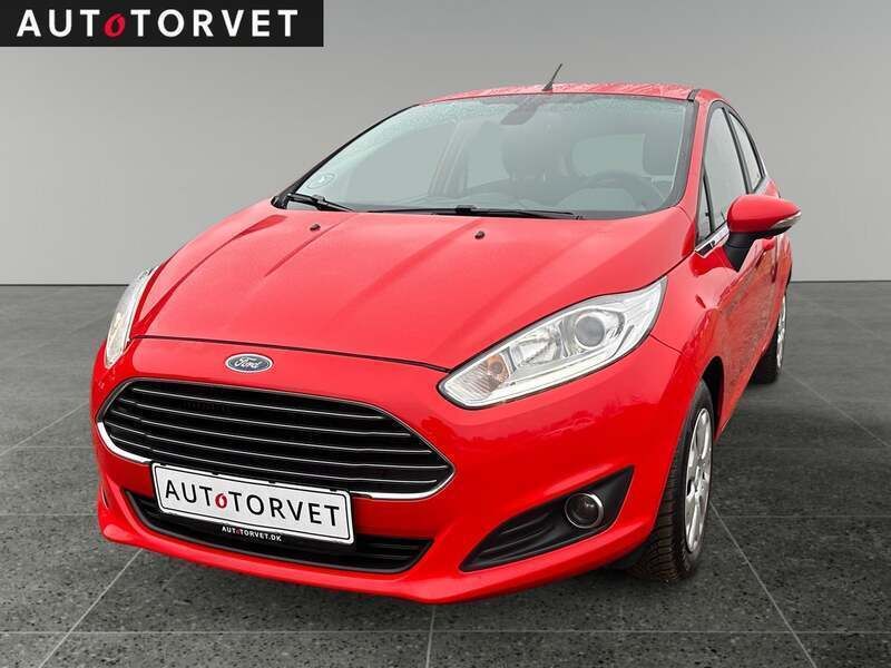 Rød Brugt 2016 Ford Fiesta Titanium Hatchback | 49.700 kr. (Fair pris) - Billede 1/4