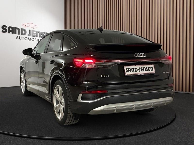 Brugt Audi Q4 Sportback e-tron S-Line 210 kW (286 HK) 2024 Sortmetal SUV