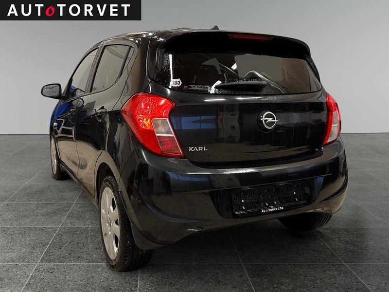 Brugt Opel Karl Cosmo 75 HK (55 kW) 2016 Sort Hatchback