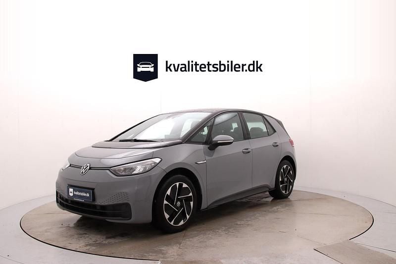 Grå Brugt 2020 VW ID.3 Pro Performance Hatchback | 164.900 kr. (Dyr) - Billede 1/4