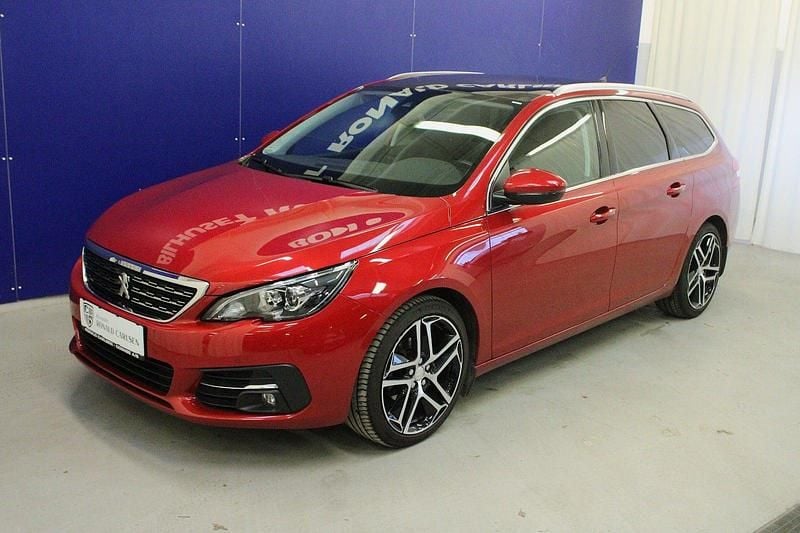 Brugt Peugeot 308 Selection Sky 130 HK (95 kW) 2020 Rødmetal Stationcar