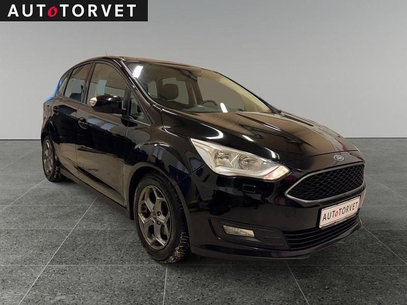 Brugt Ford C-MAX Titanium 120 HK (88 kW) 2017 Sort MPV