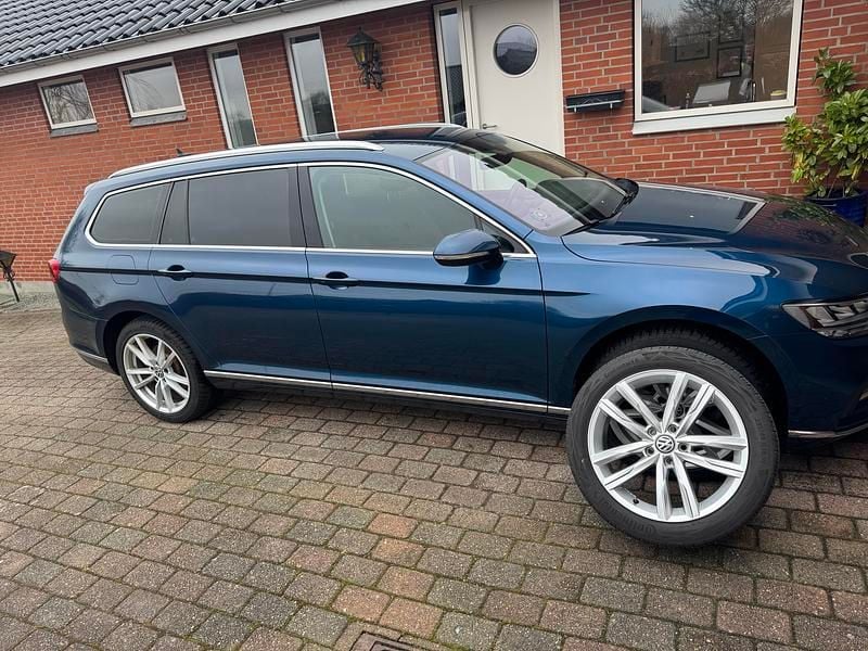 Brugt VW Passat Elegance+ 150 HK (110 kW) 2019 Aquamarine blå Stationcar
